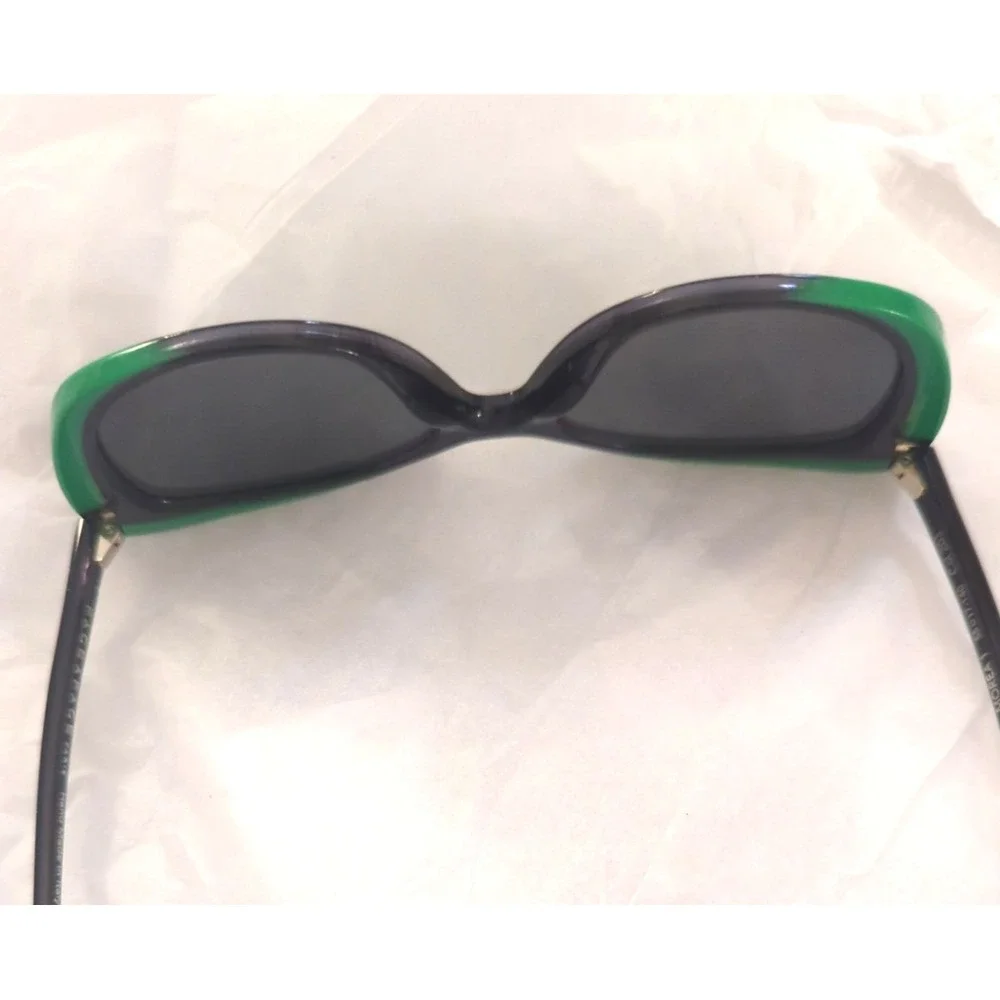 Green Sunglasses Face A Face Morea 1 Green Black Cool Turn Heads Edgy Retro EUC